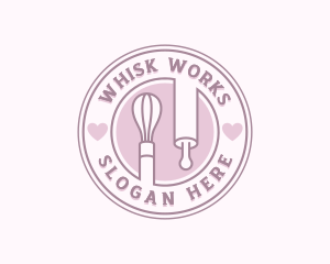 Whisk - Whisk Baker Patisserie logo design