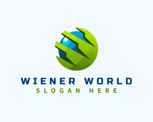 Generic 3d Globe logo design