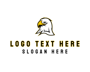Pilot - Bald Eagle Bird logo design