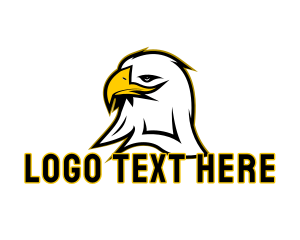 Esports - Bald Eagle Head logo design