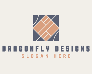 Flooring Pattern Tile Design logo design