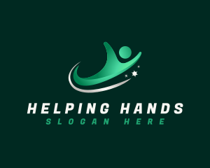 Support - Human Support Charity logo design