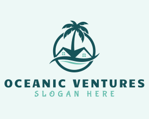 Vacation Beach House logo design