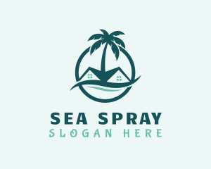 Vacation Beach House logo design