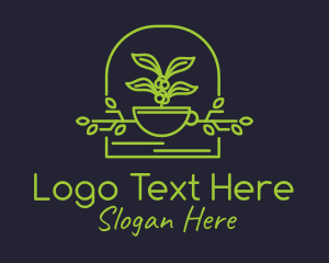 Plant Shop - Minimalist House Plant logo design