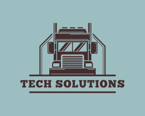 Removalist - Freight Truck Logistics logo design