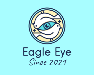 Mystic Eye Dove logo design