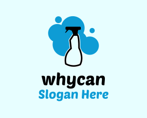 Sprayer - Disinfectant Spray Bottle logo design