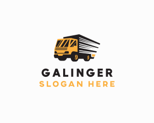 Logistics - Logistics Truck Delivery logo design