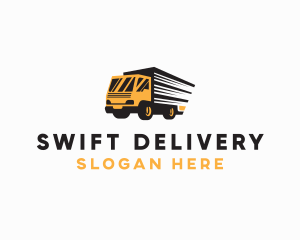 Delivery - Logistics Truck Delivery logo design