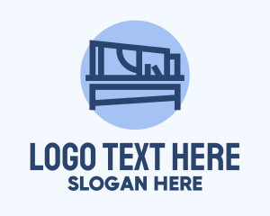 Minimalist - Shelf Storage Furniture logo design