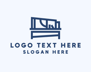 Carpentry - Shelf Storage Furniture logo design