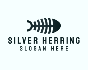 Herring - Fishbone Seafood Restaurant logo design