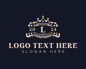 Upscale Event Royalty logo design