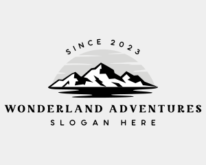 Outdoor Mountain Alpine logo design