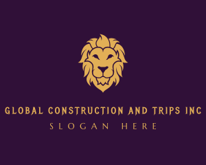 Lion Wildlife King Logo