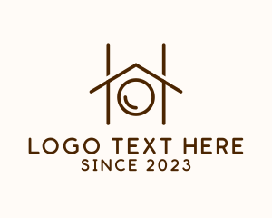 Minimalist - Laundry House Letter H logo design