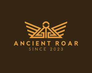 Ancient Temple Wings logo design