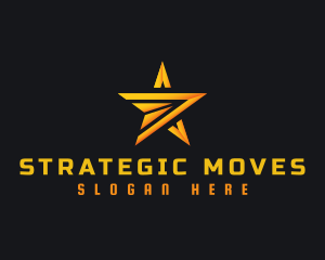 Arrow Star Logistics logo design