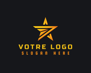 Streamer - Arrow Star Logistics logo design