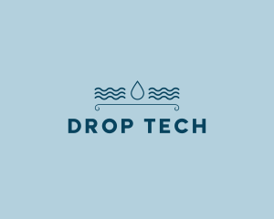 Drop - Drop Water Waves logo design