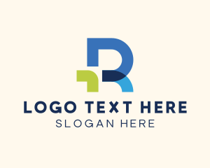 Company - Letter R Media Company logo design