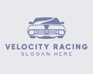 Race Car Driver logo design