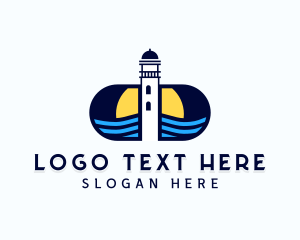Coastal - Lighthouse Coastal Tower logo design