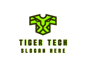 Tiger Shirt Clothing logo design