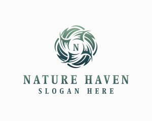 Eco Natural Garden logo design