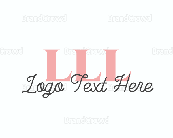 Skincare Beauty Salon Logo