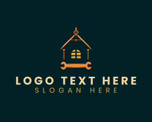 Residence - Home Builder Tools logo design