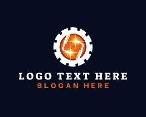 Tradesman - Gear Fabrication Welding logo design