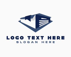 Logistics - Warehouse Storage Box logo design