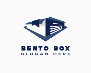 Warehouse Storage Box logo design