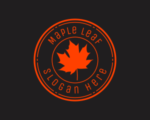 Modern Maple Leaf logo design