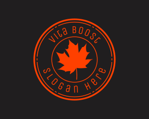 Publishing - Modern Maple Leaf logo design