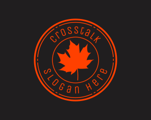 Landscaping - Modern Maple Leaf logo design