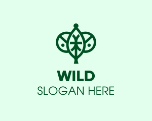 Nature Organic Leaf Logo