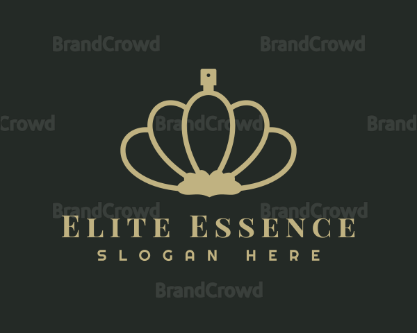 Floral Perfume Scent Logo