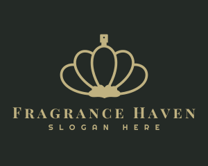 Scented - Floral Perfume Scent logo design