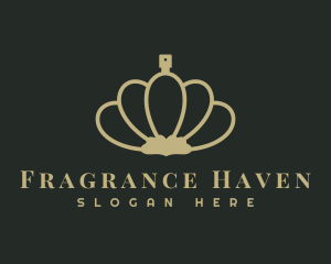 Floral Perfume Scent logo design