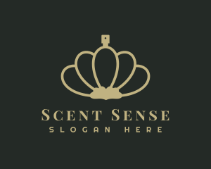 Floral Perfume Scent logo design