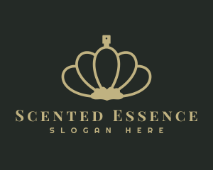 Perfume - Floral Perfume Scent logo design