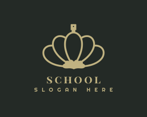 Floral Perfume Scent logo design