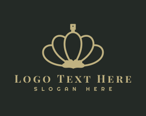 Floral Perfume Scent Logo