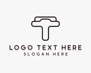 Hardware - Industrial Firm Letter T logo design