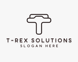 Industrial Firm Letter T logo design