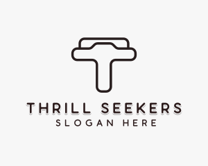 Industrial Firm Letter T logo design