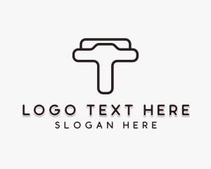 Letter T - Industrial Firm Letter T logo design